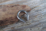 10G 12G Horseshoe Long 8mm Spike Surgical Steel Barbell Piercing 10G (2.5mm) 12G (2.0mm) Septum