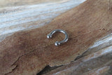 10G 12G Horseshoe Surgical Steel Barbell Piercing 10G (2.5mm) 12G (2.0mm) Septum Small Balls