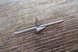 Spike Industrial Surgical Steel Barbell Piercing 14G (1.6mm) 32mm 35mm 38mm