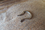 Rainbow & Silver Set of Two 100% Surgical Steel Septum Retainers 16G 14G Lot of 2 Pair of 2 Septum Retainers