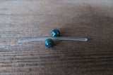 Blue Opal Stone Pregnancy Bio-flex Biolex Retainer Piercing Belly Ring