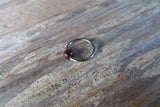 Garnet Septum Cartilage Daith 100% 316L Grade Surgical Steel Natural Stone Piercing 16G 8mm 10mm Seamless Hoop Piercing CBR Ring